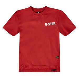 G-Star Childrens/Kids Nifous Logo Crew Neck / Red